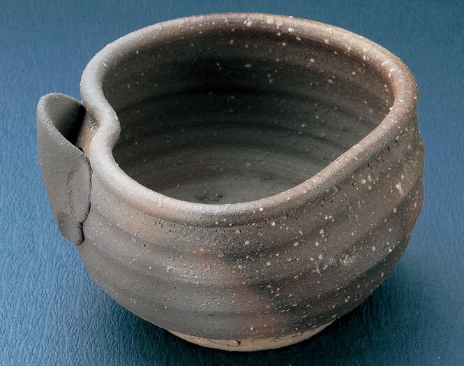 楽天市場】【10%ポイントバック中】灰みかげ 高台鉢陶器 信楽焼