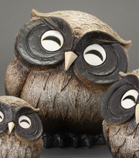 楽天市場】【10%OFF】陶光製 透けるふくろう 信楽焼 新商品 陶器 置物