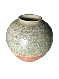 ビードロ丸花瓶 10号 信楽焼 陶器 花器 花瓶 彩り屋