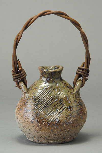 楽天市場】灰釉壷 (鉄伊羅保釉) 信楽焼 陶器 花器 花瓶 彩り屋 : 彩り屋