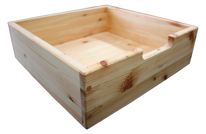 総ひのき引出し ひのき引きだし ボックスBOX 国産 完成品 熊野の良質ヒノキ材使用 (檜) 熊野の恵みシリーズ 紀州ひのきローボードラックボックス 彩り屋