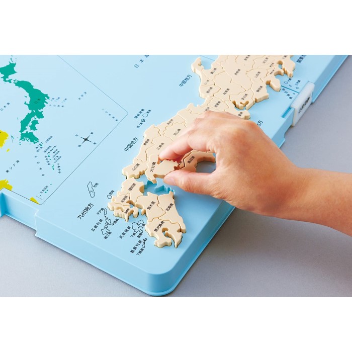 楽天市場 くもん出版 くもんの日本地図パズル Pn 32 おもちゃ 知育 玩具 5歳 いろは堂本店