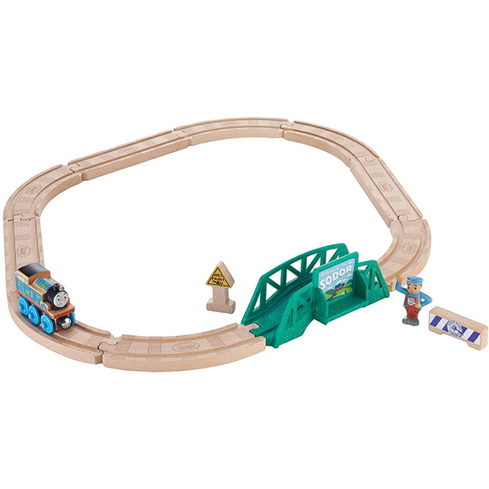 きかんしゃトーマス 木製レールシリーズ Fhm64 5wayビルダーセット おもちゃ 男の子 2歳 プレゼント 室内遊び ブラックフライデー クリスマス Umu Ac Ug