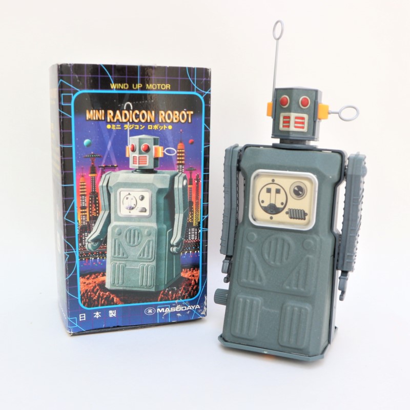 楽天市場 マスダヤコレクション ミニラジコンロボット ブリキ玩具 日本製 ラジコン 新品 復刻 昭和レトロ おもちゃ インテリア ブラックフライデー クリスマス いろは堂本店