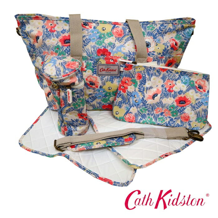 大人気新作 Cath Kidston キャスキッドソン 647243 マザーズトート ウィンフィールドフラワーズ コーンフラワー 正規品 新品 子供用  マザーズバック ブランド 出産祝い ベビーギフト おしゃれ 可愛い ギフト プレゼント 誕生日 贈り物 ブラックフライデー fucoa.cl