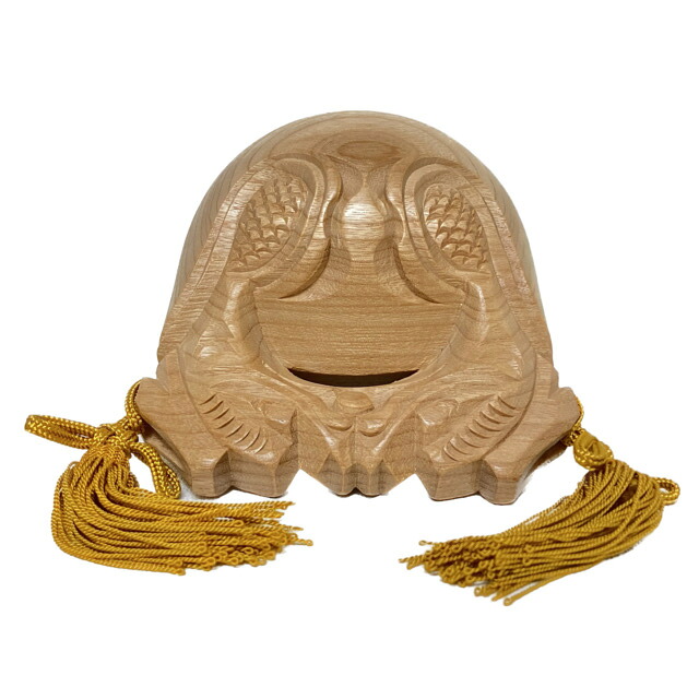【店卸し資産取り計らう】仏具 楠 木魚 並彫り 房付 4.０寸 鳴物 天台宗 真言宗 浄土宗 曹洞宗 臨済宗