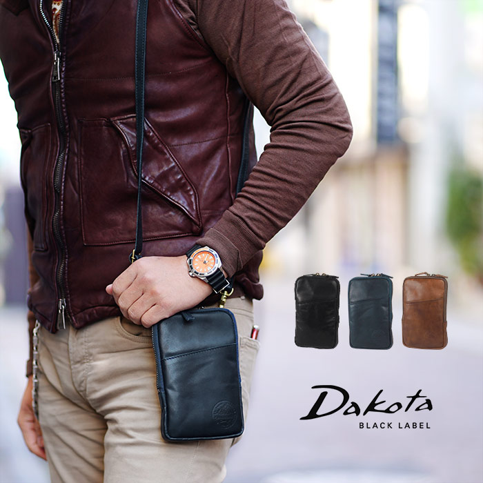 楽天市場 1年保証 Dakota Black Label ダコタ Dakota ブラックレーベル ミニ ショルダーバッグ 3way スマホポシェット ポーチ ホースト メンズ いろはみせ バッグと財布のお店