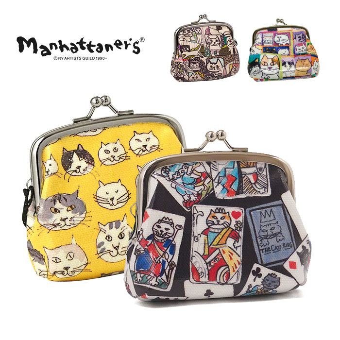 楽天市場】Wクーポン付き マンハッタナーズ 財布 カード・札入れ