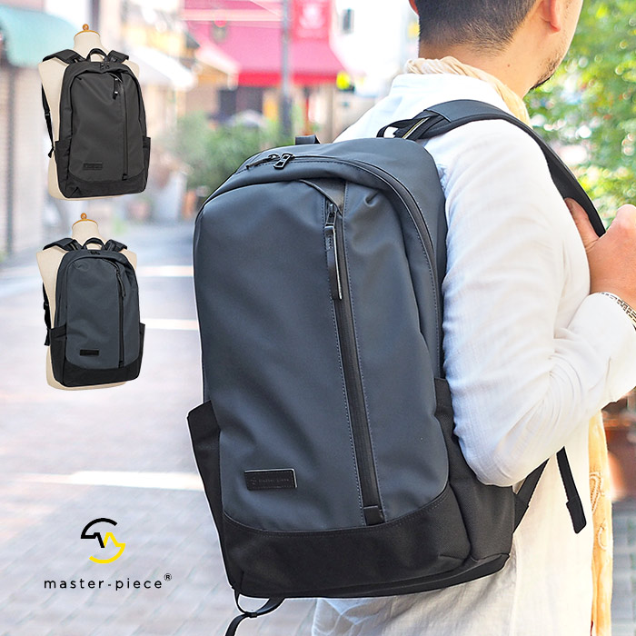 【1年保証】 Wクーポン付き マスターピース バックパック A4 リュックサック スリック ビジネスバッグ メンズ MSPC master-piece SLICK 02482｜いろはみせ～バッグと財布のお店～