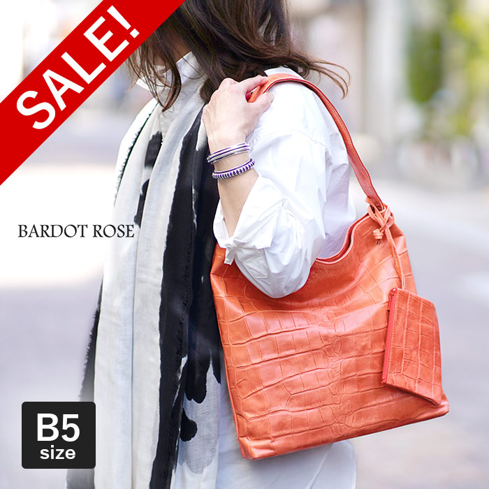 Bardot Sale ジェントルクロコ 父の日 本革 革 Rose バッグ コーラルオレンジ セール ショルダーバッグ メッセンジャーバッグ 40 Off 1年保証 レガロ ワンショルダーバッグ バルドロゼ ジェントルクロコ コーラルオレンジ レディース Regalo Br 4607 いろはみせ