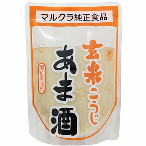 【おまとめ買い・大幅値引き】マルクラ食品　玄米あま酒20個(450gパウチ)米麹 楽天市場】マルクラ 玄米あま酒 250g×20個セット 国産 砂糖不使用 ノン