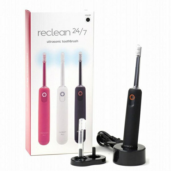 新品未使用・伊藤超短波 リクリーン 24/7 Black 楽天市場】創健社 伊藤超短波 reclean（リクリーン）24 /7（黒）超音波