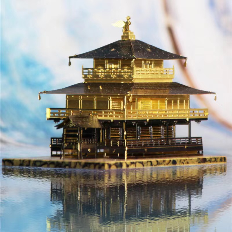 ジクソーパズル完成品　金閣寺 金閣寺絢爛（京都） / ジグソーパズルやのまん通信販売