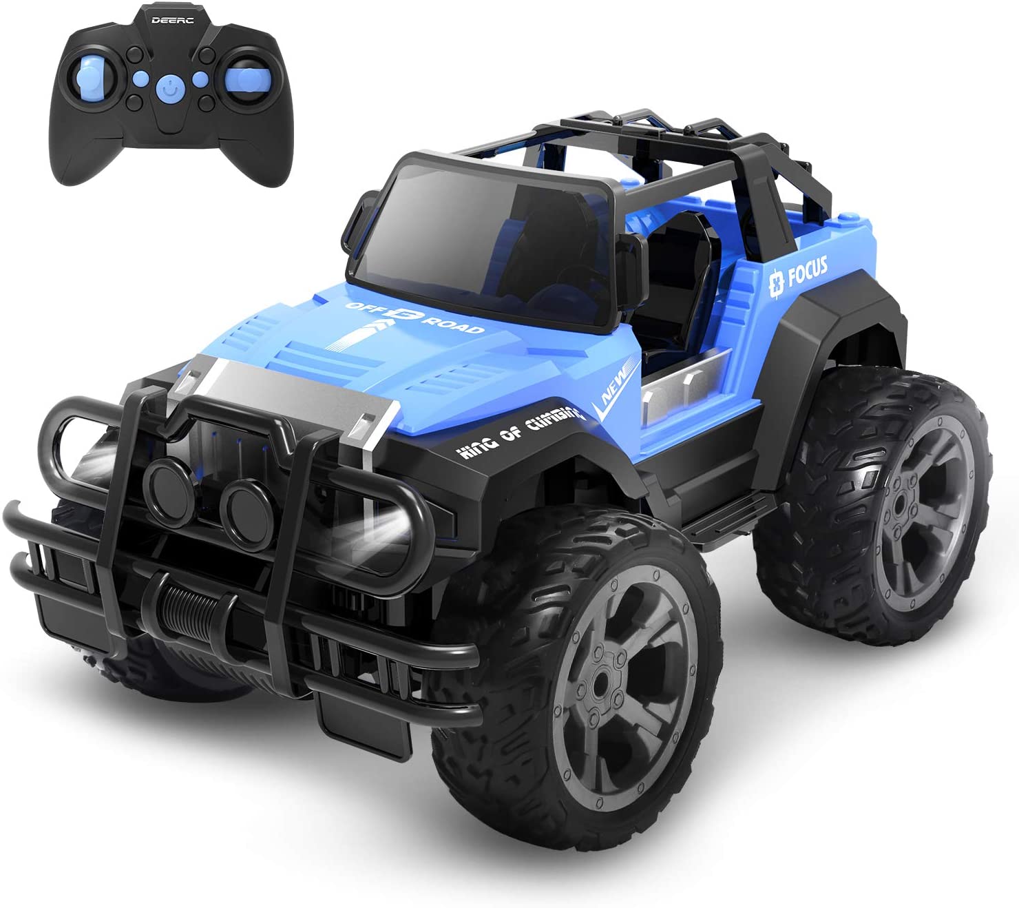 ラジコンカー こども向け オフロード ジープ RCカー 1/18 操作時間80分 2.4GHz リモコンカー 子供向け おもちゃ  子供 男の子 小学生 中学生 贈り物 クリスマス プレゼント 年末 歳暮