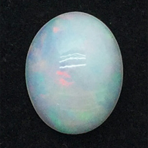 オパール エチオピア 小判 12×15 4.82ｃｔ 誕生石 10月