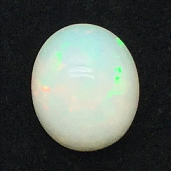 オパール エチオピア 小判 12×14 4.43ct 誕生石 10月|色石工房