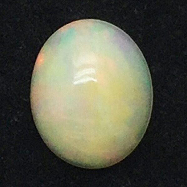 オパール エチオピア 小判 11.5×14 4.11ｃｔ 誕生石 10月