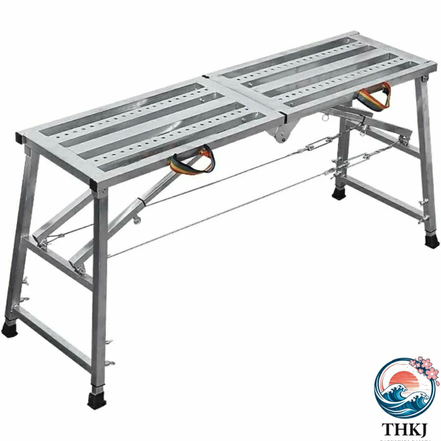 【全品2点で5%OFF】洗車台 脚立 足場台 3段 伸縮 おしゃれ 折りたたみ 軽量 室内足場板 コンパクト スリム 耐荷重350kg 組み立て不要- 11,421円