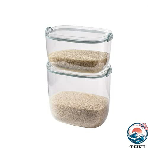 【全品2点で5%OFF】米びつ3kg 5kg 10kg 密閉米びつ 冷蔵庫 こめびつ 米入れ お米保存容器 米櫃 貯蔵タンク 小麦粉 駄菓子 砂糖 キッチン収納 透明可視化窓 残量確認可 大容量 計量