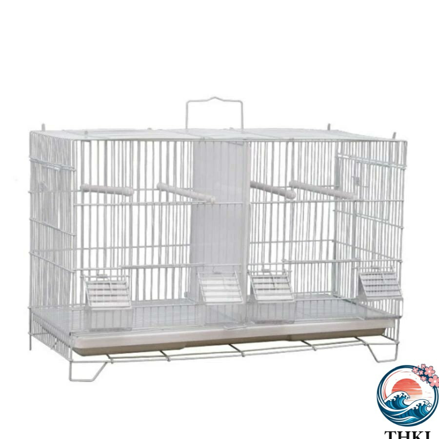 【全品2点で5%OFF】鳥かご バードゲージ 仕切り 付き 鳥小屋 大型 複数飼い セキセイインコ オカメインコ 文鳥 ケージ ゲージ 鳥がご