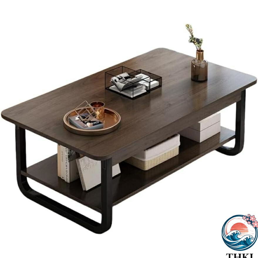【全品2点で5%OFF】コーヒーテーブル ローテーブル センターテーブル リビングテーブル 机 2段収納 ソファテーブル 座卓 長方形 大型 おしゃれ 座卓 コンパクト リビングテーブル