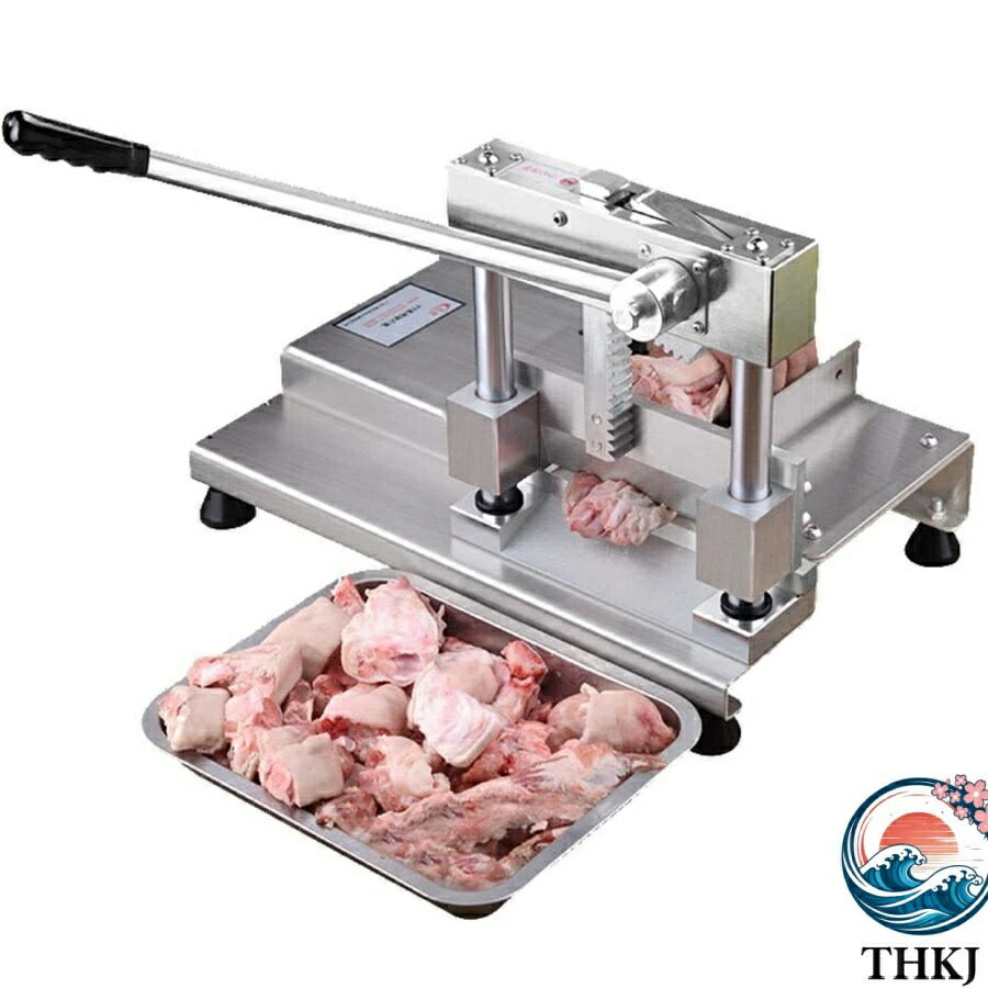 【全品2点で5%OFF】手動骨切り包丁 250mm 骨スキ包丁 家庭用 業務用 手動押切り機 骨刀 高強度 ステンレス鋼