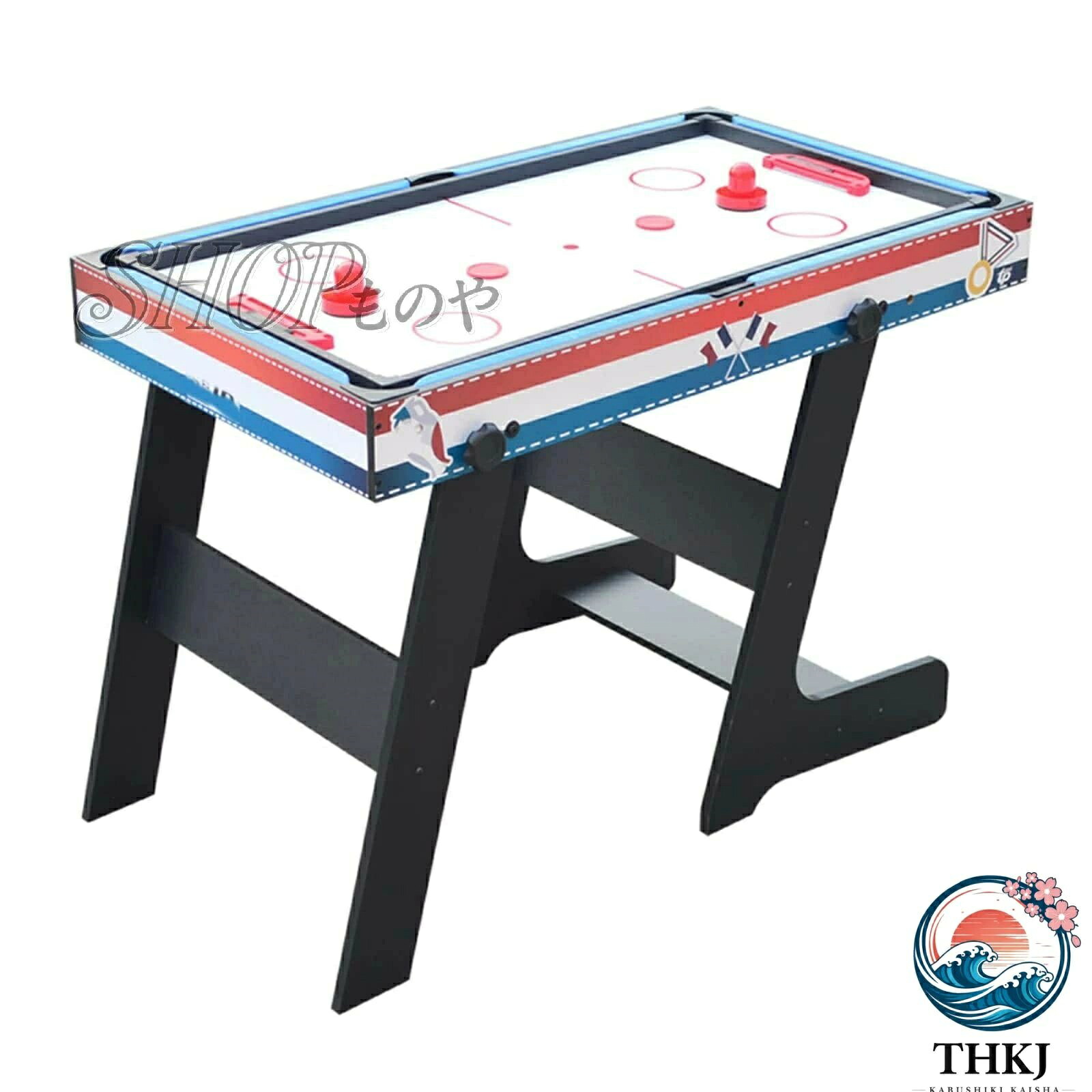 【全品5%ポイント】4in1 多機能ゲームテーブル サッカービリヤード卓球アイスホッケー 家族娯楽機器|IROIROlab