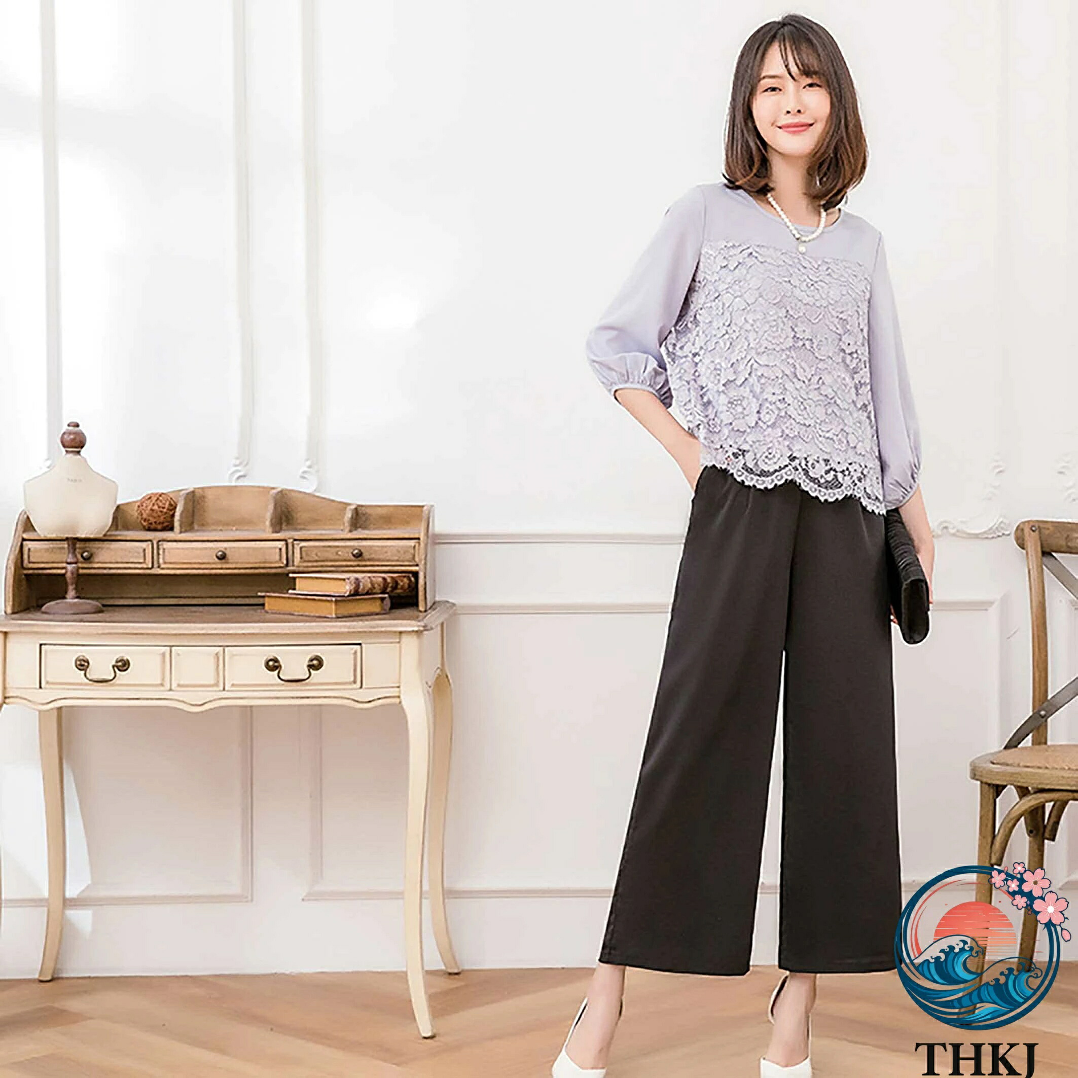【全品5%ポイント】卒業式スーツ 体型カバー 2 点セット ドレス パンツ パンツスーツ お呼ばれ 大きいサイズ セレモニースーツ 通勤 入学式 ママスーツ|IROIROlab