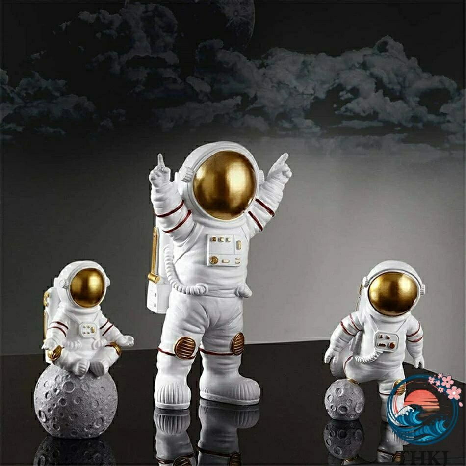 【全品2点で5%OFF】宇宙飛行士像 プラスチック樹脂宇宙飛行士モデル インテリア 誕生日ギフト