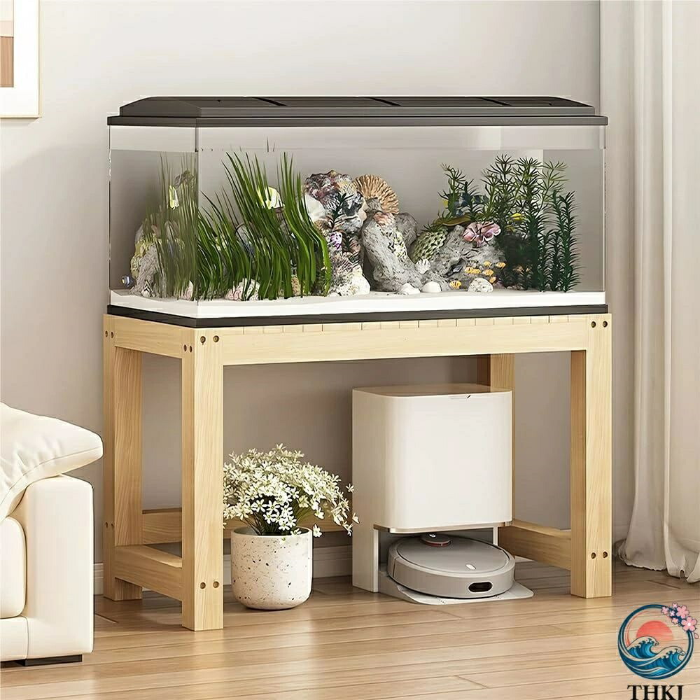 【全品5%ポイント】水槽台 水槽スタンド 木製 耐荷重 アクアリウムスタンド 爬虫類収納台｜IROIROlab