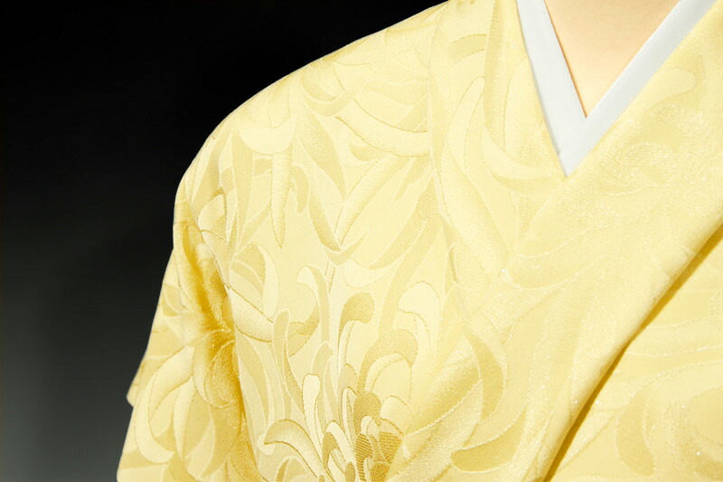 楽天市場】色無地 紋意匠 霞に雪輪文 みずはなだ : 色無地着物専門