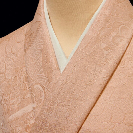 楽天市場】色無地 辻が花文 薄桜色 アウトレット : 色無地着物専門