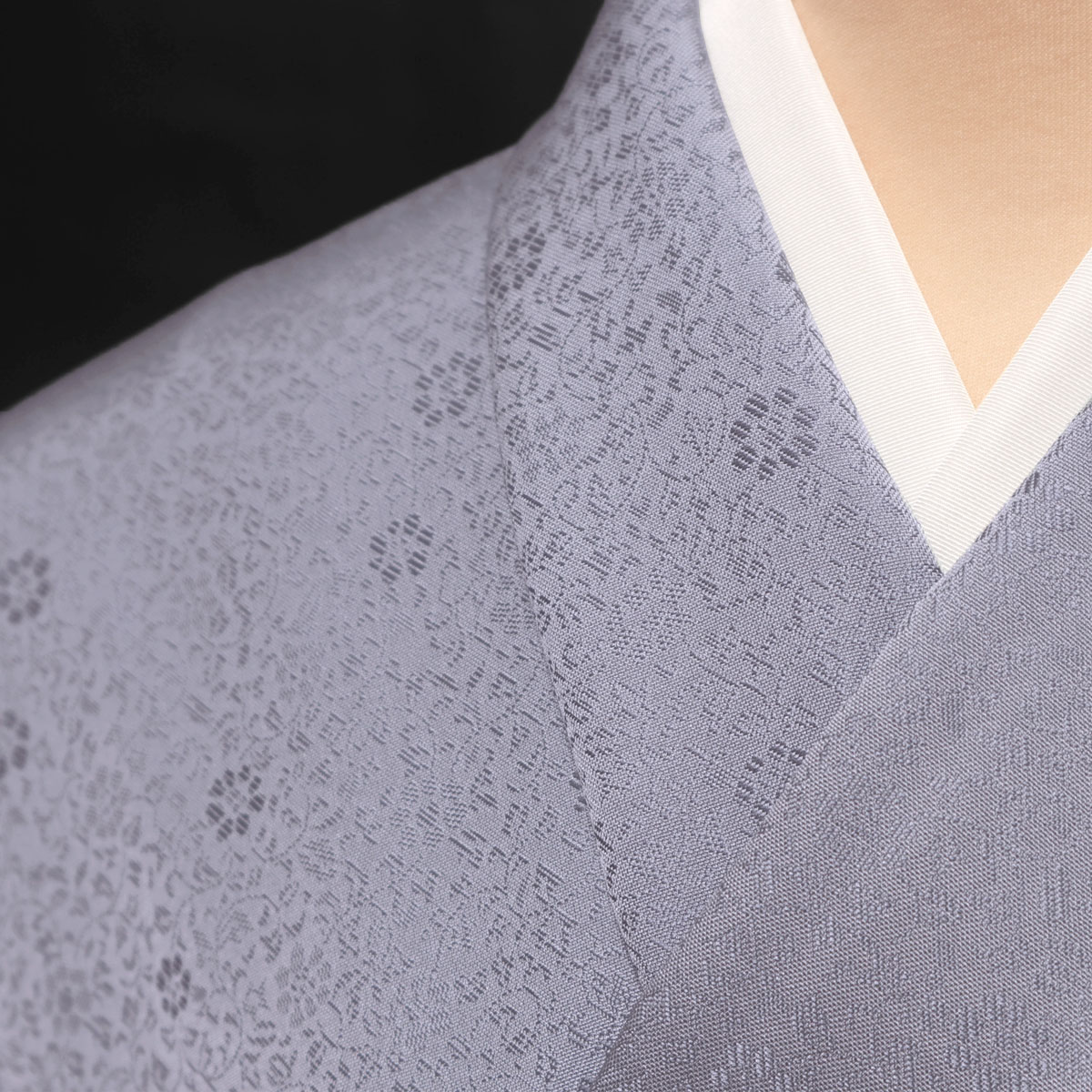 楽天市場】色無地 紋意匠 花菱文 みずはなだ : 色無地着物専門 みやこ