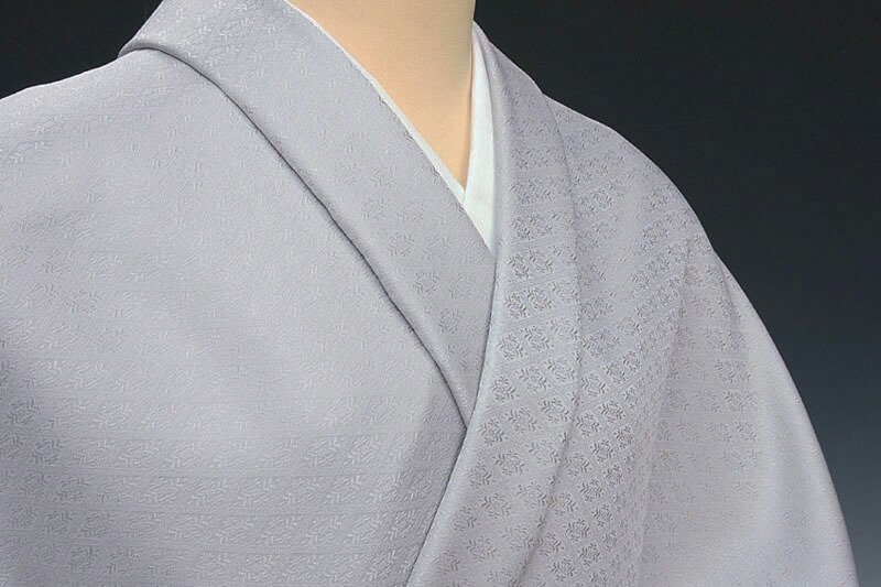 楽天市場】色無地 紋意匠 双葉葵文 誂え染【反物1反・胴裏1枚