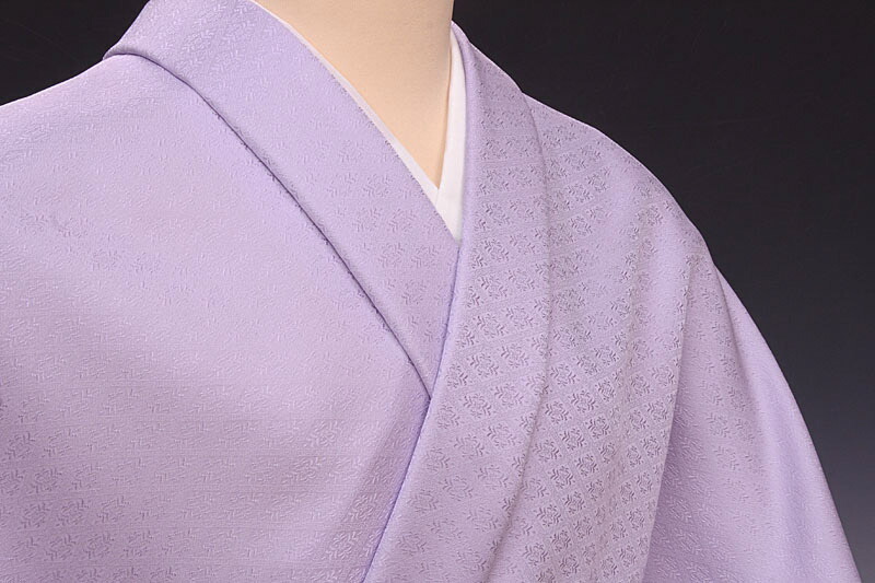 楽天市場】【色無地 紋意匠 菊水文 薄墨色】【反物1反・胴裏1枚