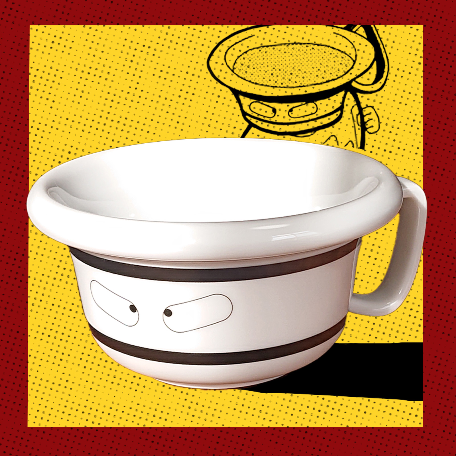 キン肉マン グッズ ティーパックマン ティーカップ おもしろ ウォーズマン 紅茶 食器 雑貨 プレゼント画像
