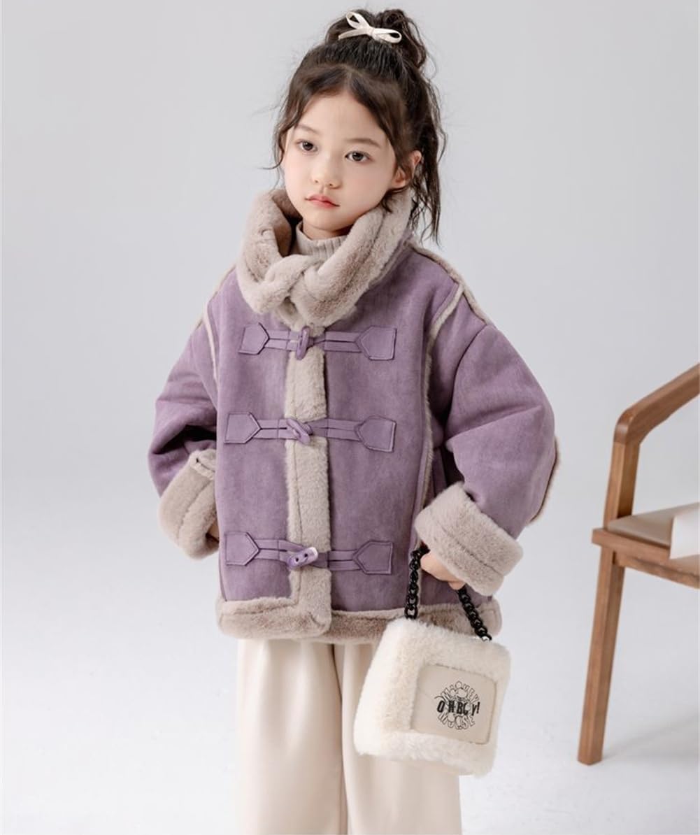 ＼最安5040円!4月末まで／ダッフルコート キッズ 女の子 ダウンコート 無地 アウター 保温性 防寒性 トップス 秋冬 普段着 入園 通学 裏起毛 厚手 裏起毛 ボタン ゆったり