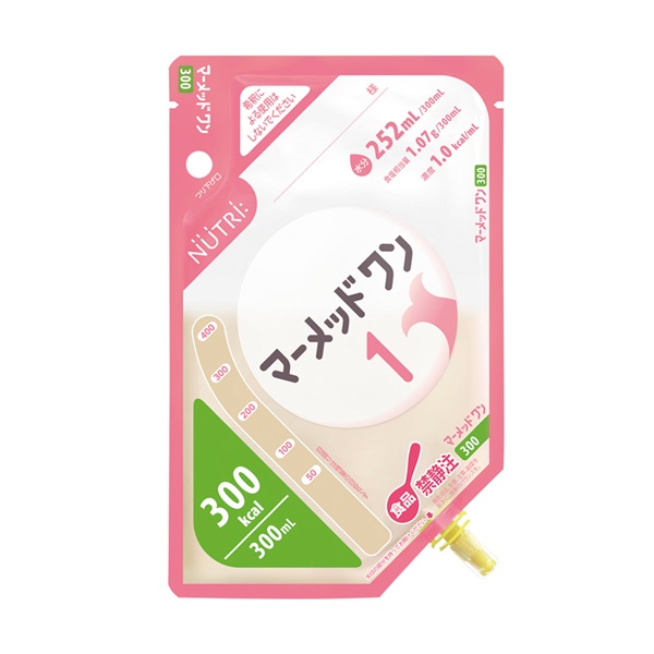 流動食 マーメッドワン 300kcal MM-C03B030 318g 24入 ニュートリー テルモ