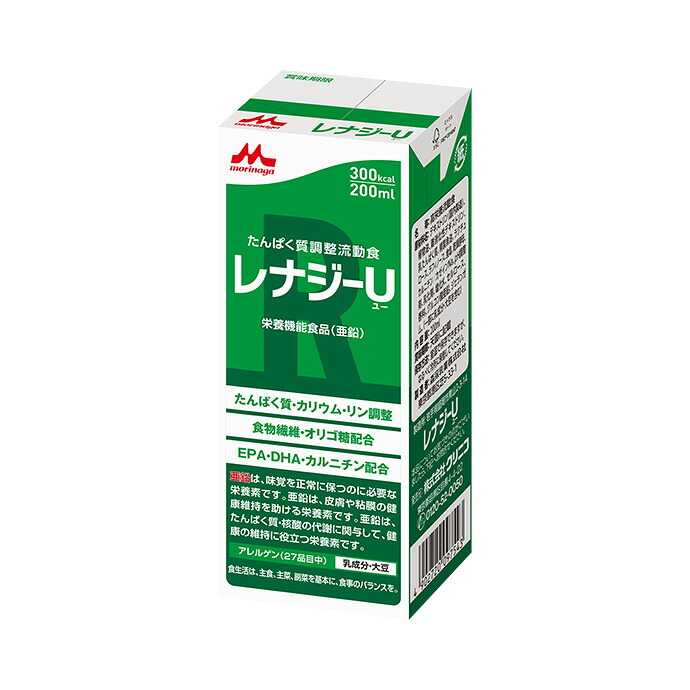 (お取り寄せ品) クリニコ レナジーU バニラ風味 300kcal 200ml×30個 【高栄養流動食】 【入荷後の発送/5～7営業日で入荷予定】
