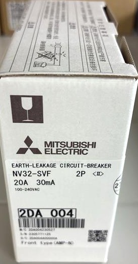 【訳アリ】 三菱電機 NV32-SVF_2P_20A_100-240V_30MA 漏電遮断器