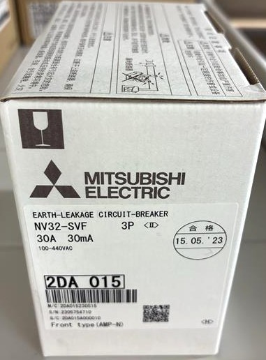 【訳アリ】 三菱電機 NV32-SVF_3P_30A_100-440V_30MA 漏電遮断器