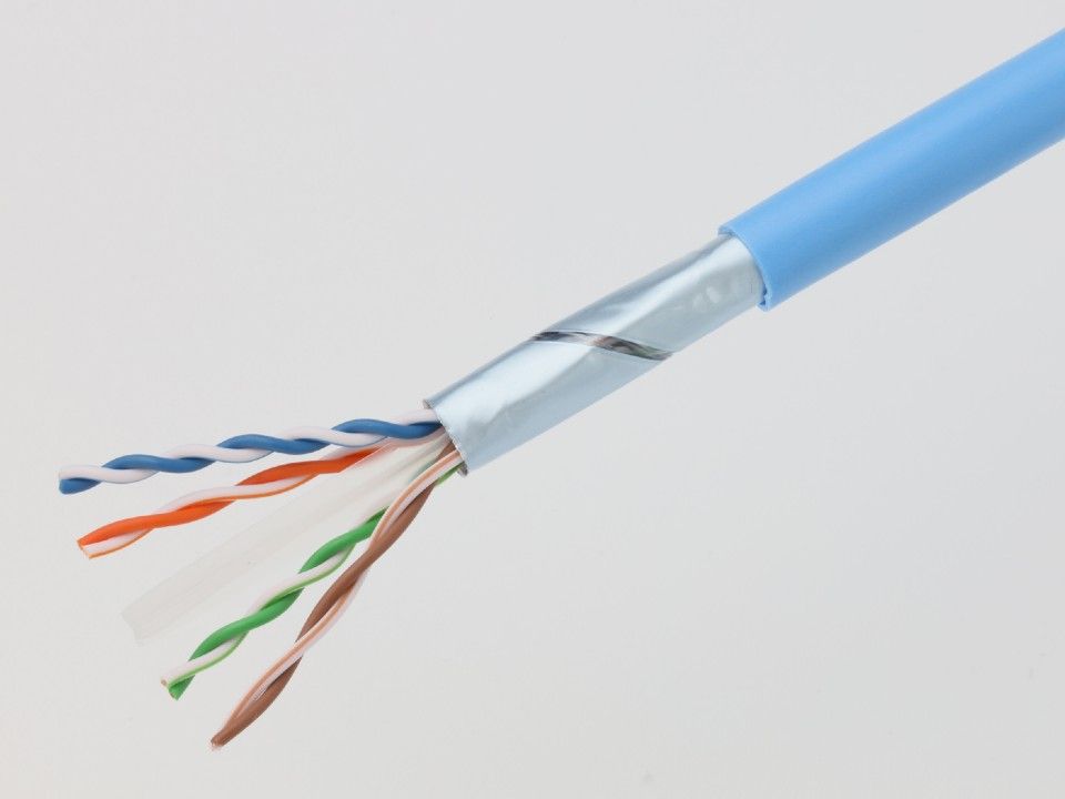 UTP-4P Cat-6 日本製線（薄青)SB 楽天市場】日本製線 0.5-4P NSGDT6(SB) ギガビット伝送対応 Cat.6 U