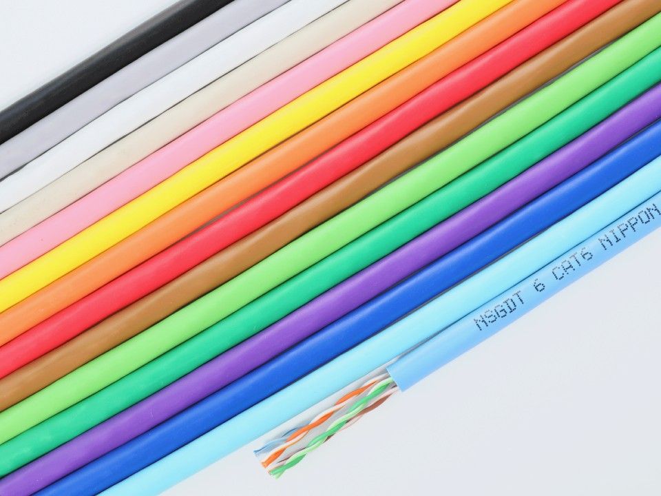 日本製線 CAT6 黄色 300m ⑧ Amazon.co.jp: 日本製線 Cat6 LANケーブル（