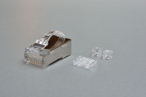 日本製線 Cat6用 シールドモジュラープラグ NSP624-S｜ISダイレクト店