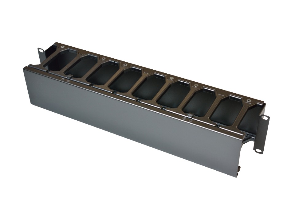 日本製線 整線パネル（2U・ダクト型） NSSPD-2U