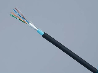 通信興業 Cat5e LANケーブル F/UTP屋外用ケーブル 200ｍ巻 TSUNET-350E-LA-LAP-FR 0.5-4P
