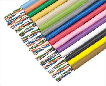 冨士電線 EM-TPCC50.5X4P環境対応 Cat5e 屋内用 LANケーブル スーパコイル (エコ) EM-TPCC 5 0.5mm&times;4P (色) 300m｜ISダイレクト店