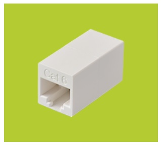 関西通信電線 C6-JJ Cat6用 中継アダプター 10個入