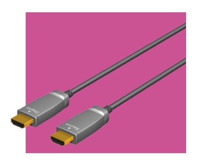 関西通信電線 4K 60P対応 光ファイバー HDMIケーブル 100m HDMI-AOC Ver2.0-100｜ISダイレクト店