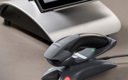 IDEC AUTO-ID(旧ウェルキャット) 1202G-2USB ハネウェル社製1度合い ワイヤレスレーザーバーコードスキャナ 黒いこと
